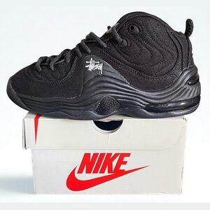 Size 5 - Nike Stussy x Air Penny II SP Black DQ5674-001 Men's BRAND NEW